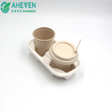 Big Sale Cheap Sugarcane Bagasse Cup With Lid Cold Juice Cup With Natural Color